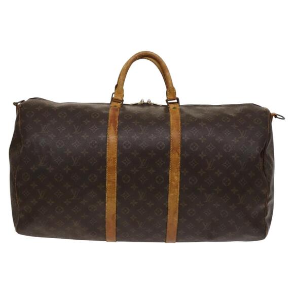 LOUIS VUITTON Monogram Keepall Bandouliere 60 Boston Bag M41412 - Picture 13 of 16